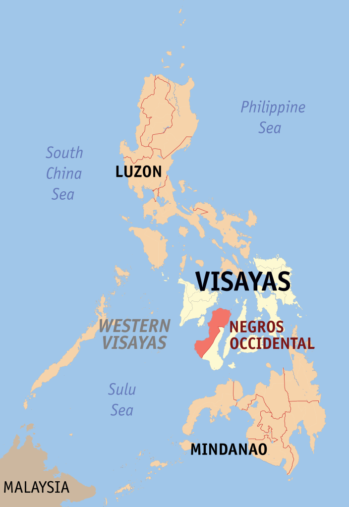 Negros Occidental Philippine Location